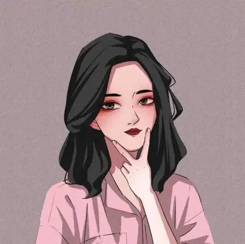 微信头像高清手绘动漫女生头像