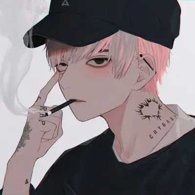 汐颜.动漫男头高冷成熟微丧