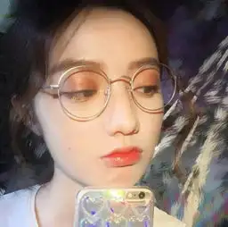 女生头像为了遇见你,晚点都可以