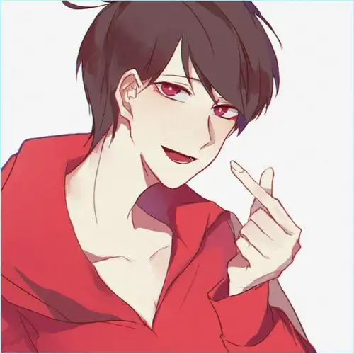 动漫男生头像我不允许任何人来破坏我好不容易调整好的状态