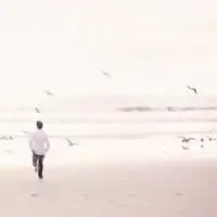 姐妹头像两张蓝色系一人一张唯美