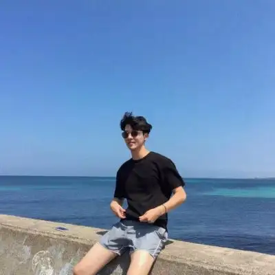 蓝色头像男生高清图片蓝色系帅气有个性