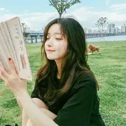 清新绿色头像女生可爱萌